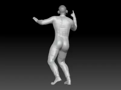 FORMULA ONE PIT STOP  3D print model