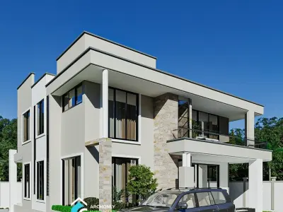 Kigamboni project 01 Exterior Scene 3D model 3D model