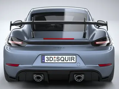 Porsche 718 Cayman GT4 RS 2022 3D model