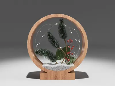 Frame Decor LED 3D model