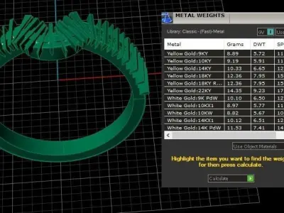 Stylish Solitaire Diamond Ring 3d Printable Model 3D print model