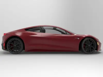 Tesla Roadster 2020 3D model