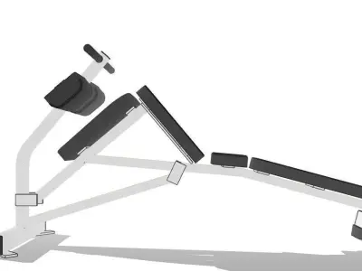 Press Bench 3D model