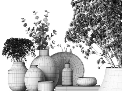 Decorative set 050 3D model