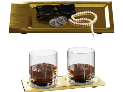 decoration set Buster Punch 3D model