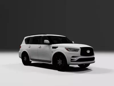 Infiniti QX80 3D model