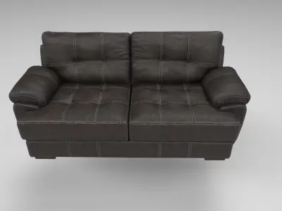 Clandestine Sofa By Red Barrel Studio Low-poly 3D model