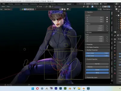 proxima midnight from infinity war 3D model