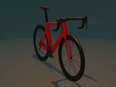 Bike Pack  Free low-poly 3D model