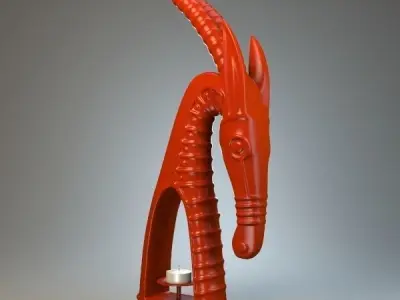 Sculpture Capricorn 3D model