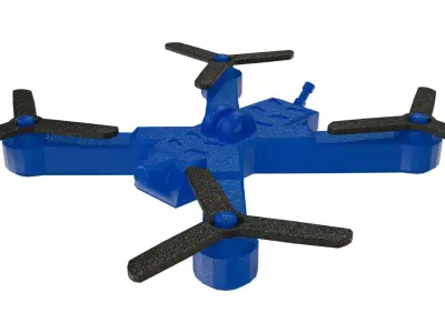 Christmas decoration 3D Printable Drone 3D print model