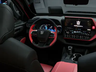 2022 Toyota Crown Kluger Hybrid 3D model