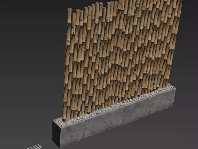 Bamboo decor n30 3D model