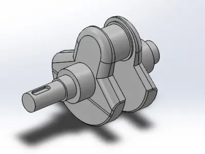 Single Cylinder IC engine 3D print model