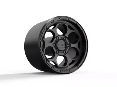 kmc DIRTY HARRY wheel 3D MODEL 3D print model