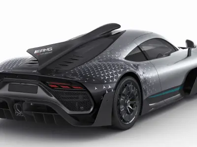 Mercedes-AMG One 2023 3D model