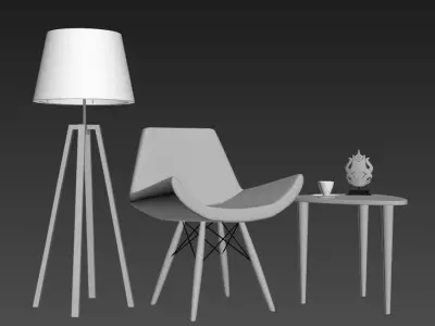 Chair Siva 3D model