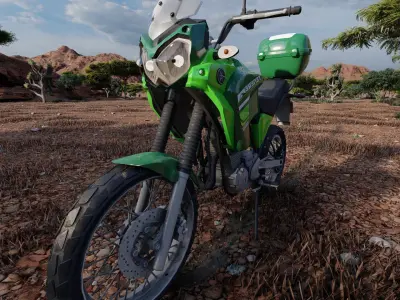 YAMAHA TENERE 3D model