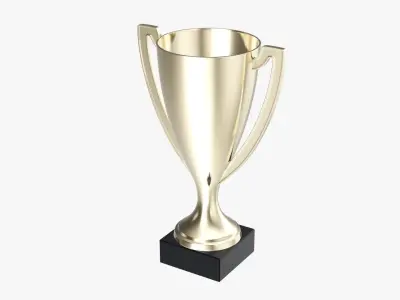 Cup trophy 04 v2 3D model