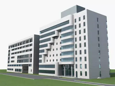 Building 74 3D model