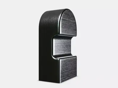 ORRNAS Knob Low-poly 3D model