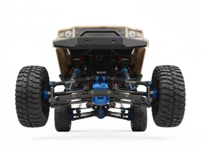 EDR Mk1 Dust Runner RC body and chassis Low-poly 3D model