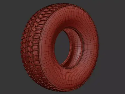 BFGoodrich TA KR Offroad Tire 3D model