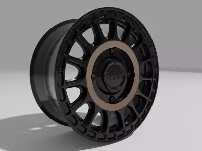 Black Rhino Sandstorm UTV High Detail Truck Rims 3D model
