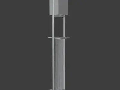 Floor lamp - Frank llyod wright Free 3D model