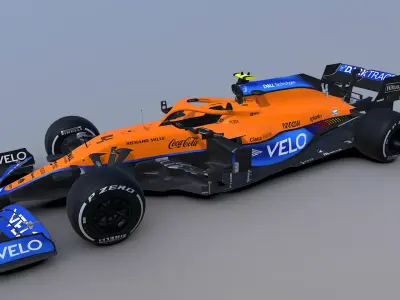 McLaren MCL35M - Formula 1 3D model