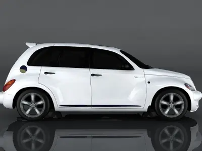 Chrysler PT Cruiser GT Low-poly 3D model