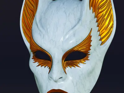 Vampire Mask 3D print model