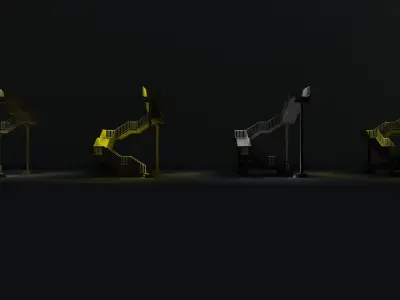 Miniature 3D Printing Structure Type-3 3D model