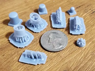 B-24 Engine Cowling 3D print model