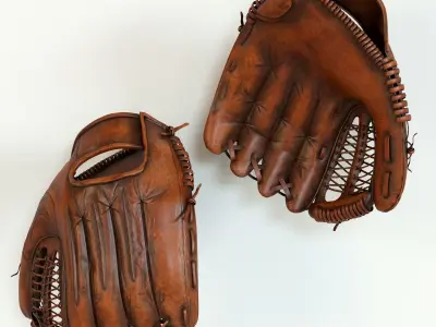 Baseball Set 3D model