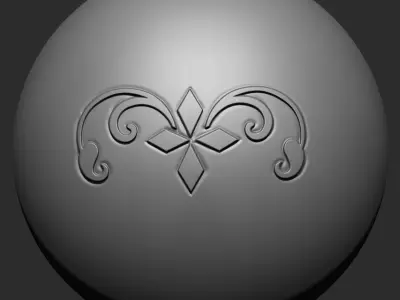 Ornament VDM Brush Pack Vol4 30 in One 3D model