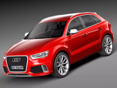 Audi RS Q3 2014 3D model