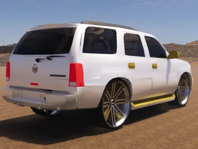 Cadillac escalade SUV 3D model