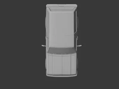 Off-Road SUV Body Inspired by 1970s Bronco 3D print model