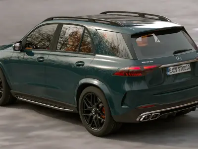 2025 Mercedes-Benz AMG GLE 63 S 4MATIC 3D model