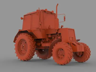 MTZ 1050 3D print model