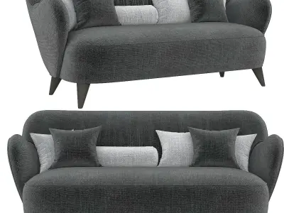 Sleeper Sofa Rahul Expo 3d model Low-poly 3D model