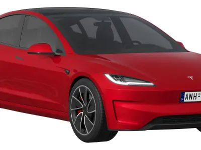 Tesla Model 3 Performance 3D model