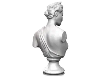 CLASSIC FEMALE BUST 3D model
