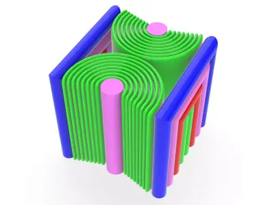 Abstract Art 4 3D model