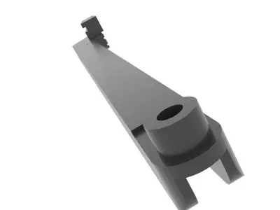 Sunroof Sliding Part for BMV 10007576B 3D print model