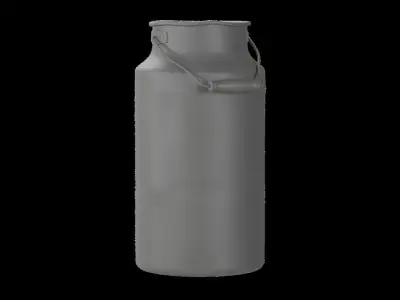 Milk Man Old Tools 3D model