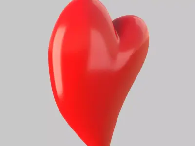 Heart icon v 31 3D model