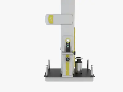 Electric Charging Station 3D model