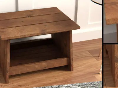 Seat Crates - 4k Textures 3D model